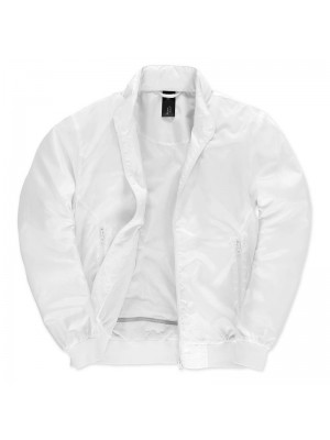 White/ White Linning B&C Trooper Bomber Jacket